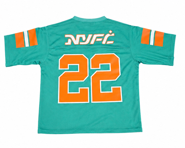 30’s Football Shirt フットボールシャツ　マルチカラー TWNTY-TWO®️ NYFC Football Jersey (teal/orange)