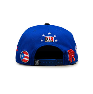 Puerto Rico “PFKNR” (royal/black)