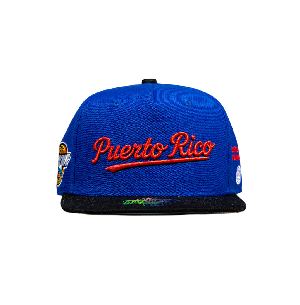 Puerto Rico “PFKNR” (royal/black)