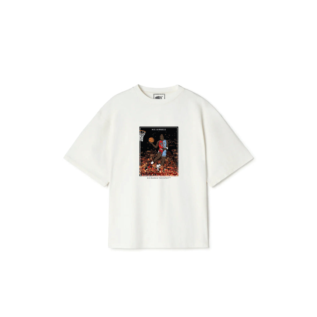 MJ UNC x Bull Tshirt (white)