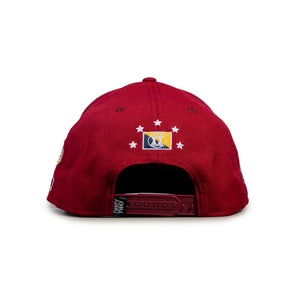 The N Y Series (burgundy)