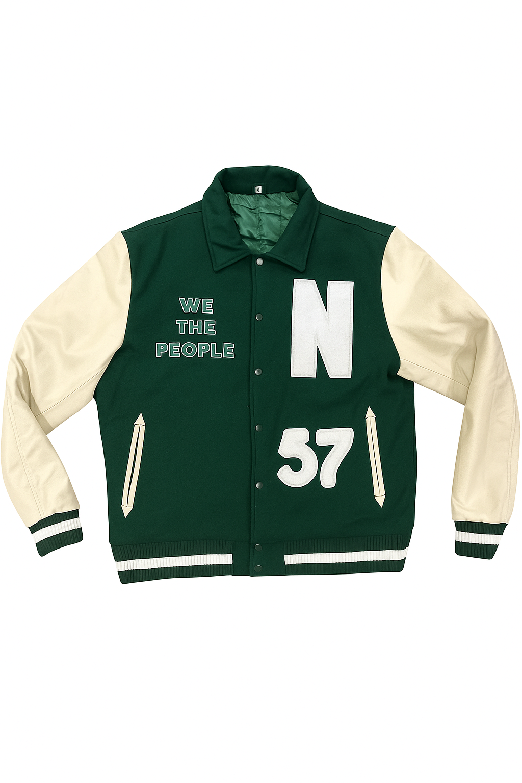Pre-Order TWNTY-TWO®️ x NOBODYS LETTERMEN (green)