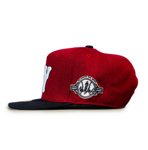 N Y Oct $22 Day (burgundy/navy)