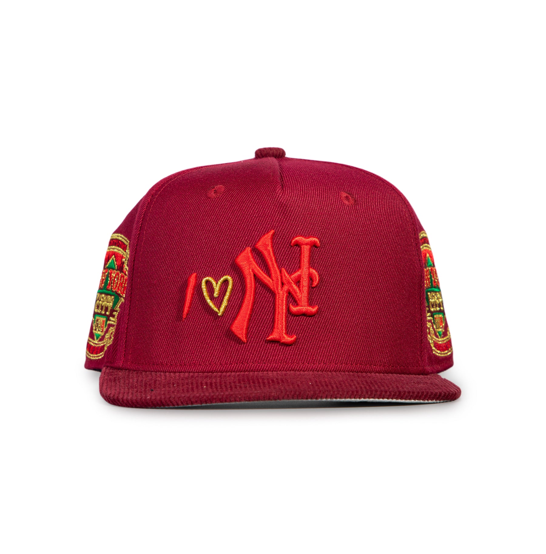 SURPRISE I LOVE NY (burgundy/ corduroy) – TWNTY-TWO®️